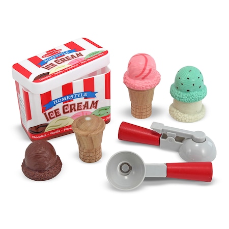 Melissa & Doug Scoop And Stack Ice Cream Cone Playset 4087